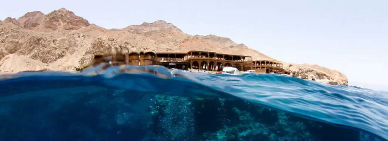 The Famous Blue Hole in Dahab